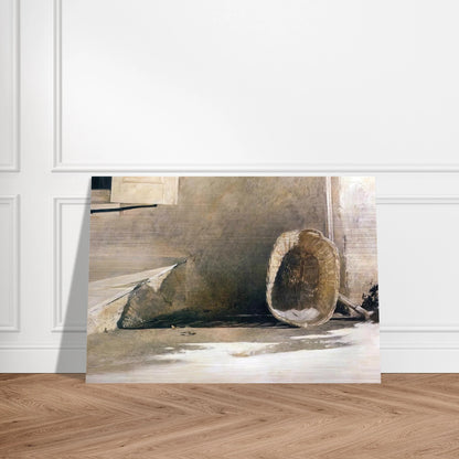 MONDAY MORNING - Andrew Wyeth Brushed Aluminum Print - 70x100 cm / 28x40 inches | Andrew Wyeth Aluminum Print | Andrew Wyeth Prints