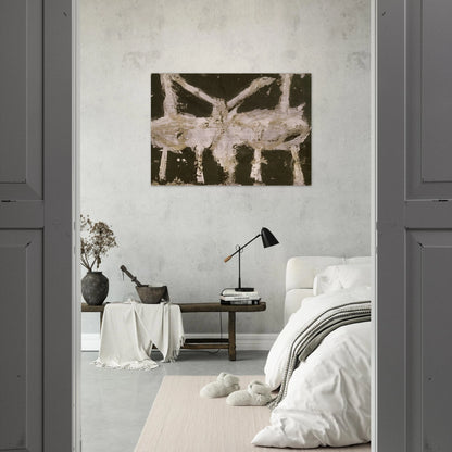 Min-Oe - Cy Twombly Brushed Aluminum Print - 70x100 cm / 28x40 inches | Cy Twombly Aluminum Print | Cy Twombly Prints