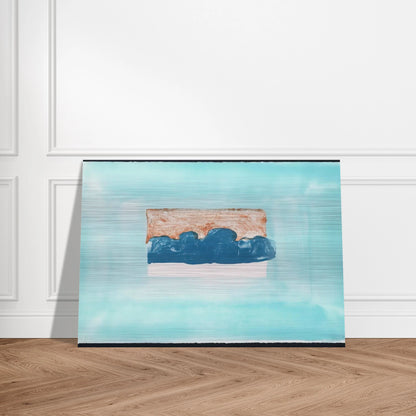 Untitled - 1976 - Howard Hodgkin Brushed Aluminum Print - 70x100 cm / 28x40 inches | Howard Hodgkin Aluminum Print | Howard Hodgkin Prints