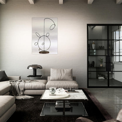 Stabile - 1954 1 - Lolo Soldevilla Brushed Aluminum Print - 70x100 cm / 28x40 inches | Lolo Soldevilla Aluminum Print | Lolo Soldevilla Prints