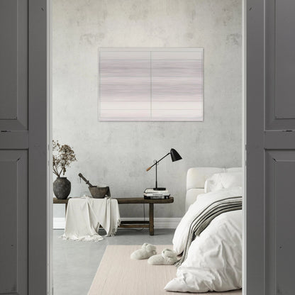 On a clear day, #2 - Agnes Martin Brushed Aluminum Print - 70x100 cm / 28x40 inches | Agnes Martin Aluminum Print | Agnes Martin Prints