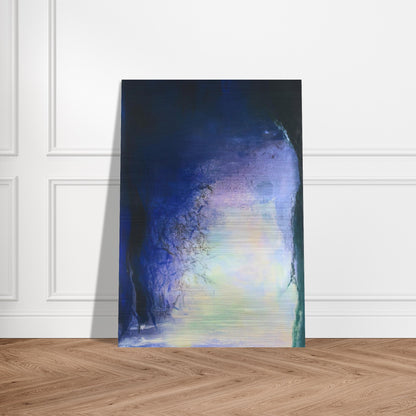 AFTER THE ECLIPSE 11 AUGUST 99 1999 - Zao Wou-Ki Brushed Aluminum Print - 70x100 cm / 28x40 inches | Zao Wou-Ki Aluminum Print | Zao Wou-Ki Prints
