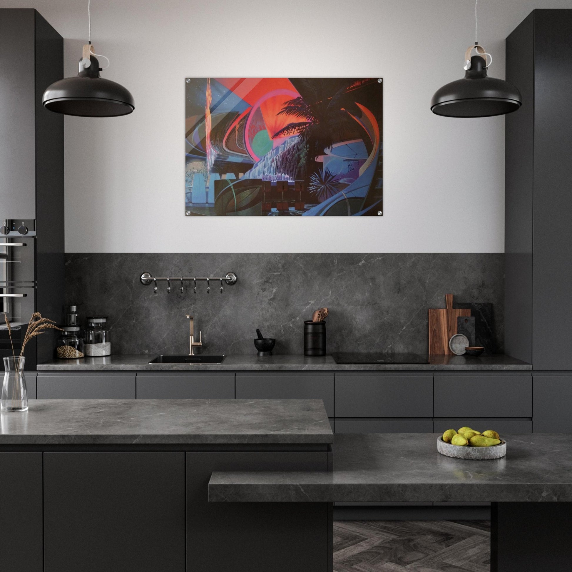 Syd Mead - Syd Mead Acrylic Print - 70x100 cm / 28x40″ inches