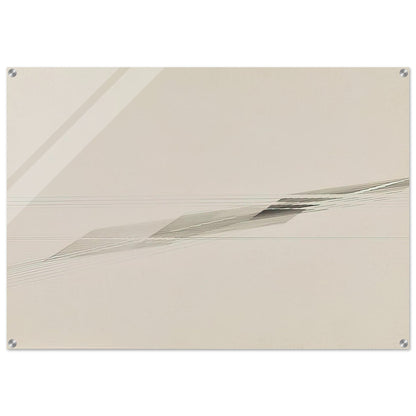 Untitled - Minimalism - Nasreen Mohamedi Acrylic Print - 70x100 cm / 28x40″ inches