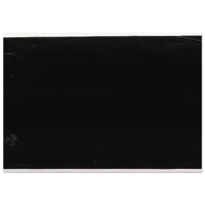 Black - Ellsworth Kelly Brushed Aluminum Print - 70x100 cm / 28x40 inches | Ellsworth Kelly Aluminum Print | Ellsworth Kelly Prints