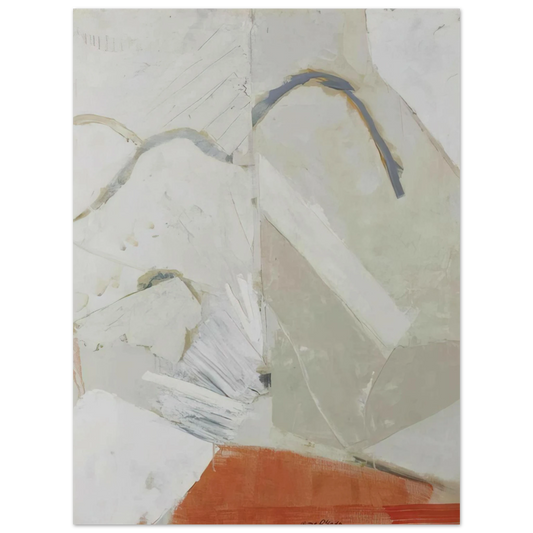 Kenzo Okada - Untitled - 1960  75x100 cm / 30x40inches Fine Art Poster