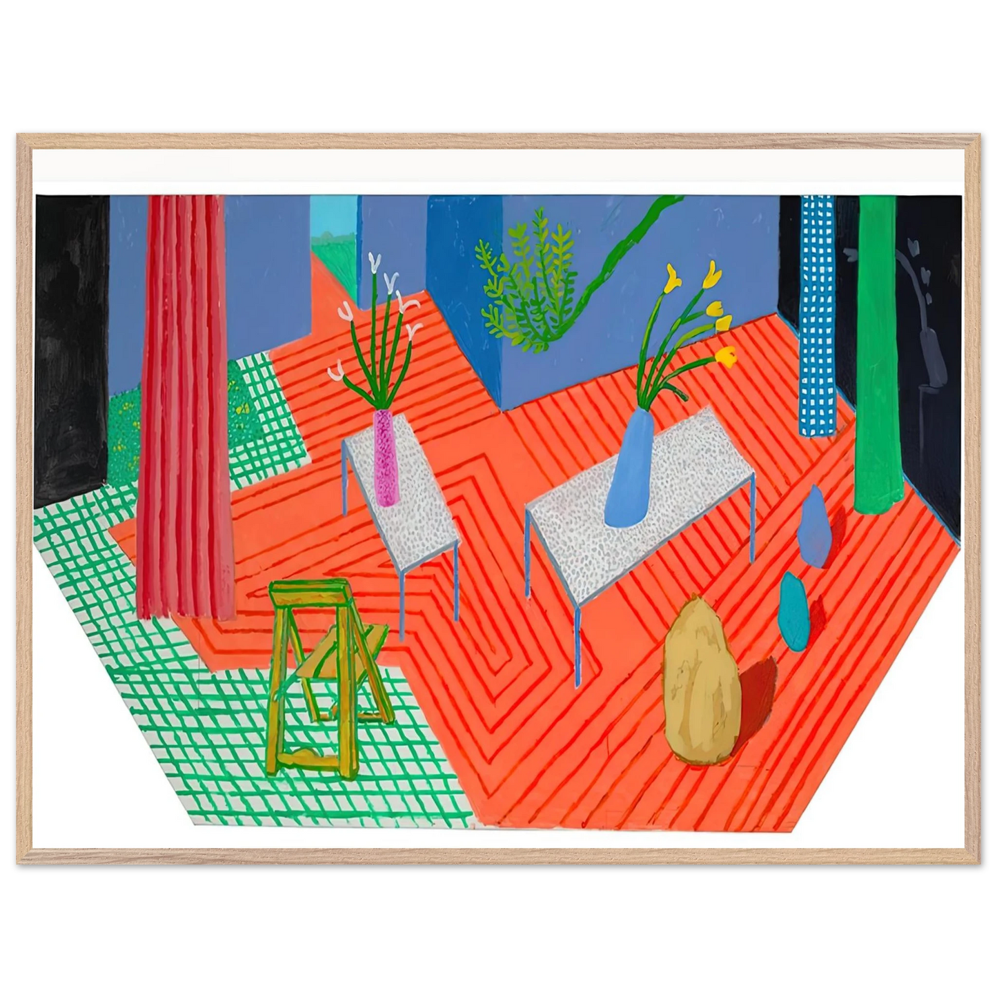 David Hockney - David Hockney Wall art - 30x40 cm / 12x16 inches - Fine Art Poster-canvas - -