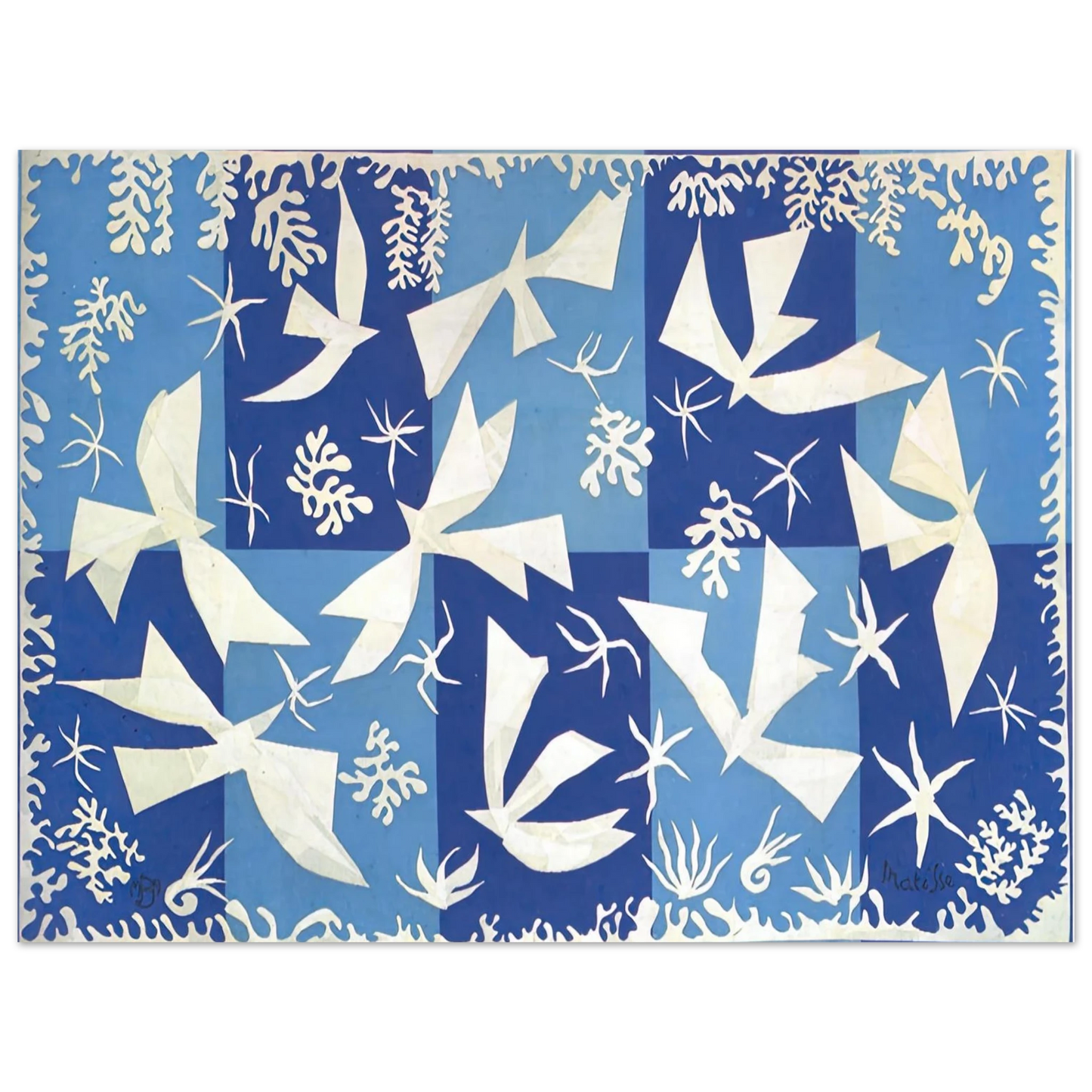 Henri Matisse - POLYNESIA THE SKY 1946  75x100 cm / 30x40inches Fine Art Poster