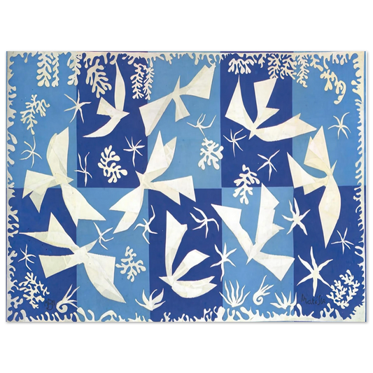 Henri Matisse - POLYNESIA THE SKY 1946  75x100 cm / 30x40inches Fine Art Poster