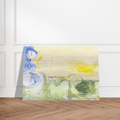 Flotilla - 2006 - Helen Frankenthaler Brushed Aluminum Print - 70x100 cm / 28x40 inches | Helen Frankenthaler Aluminum Print | Helen Frankenthaler Prints