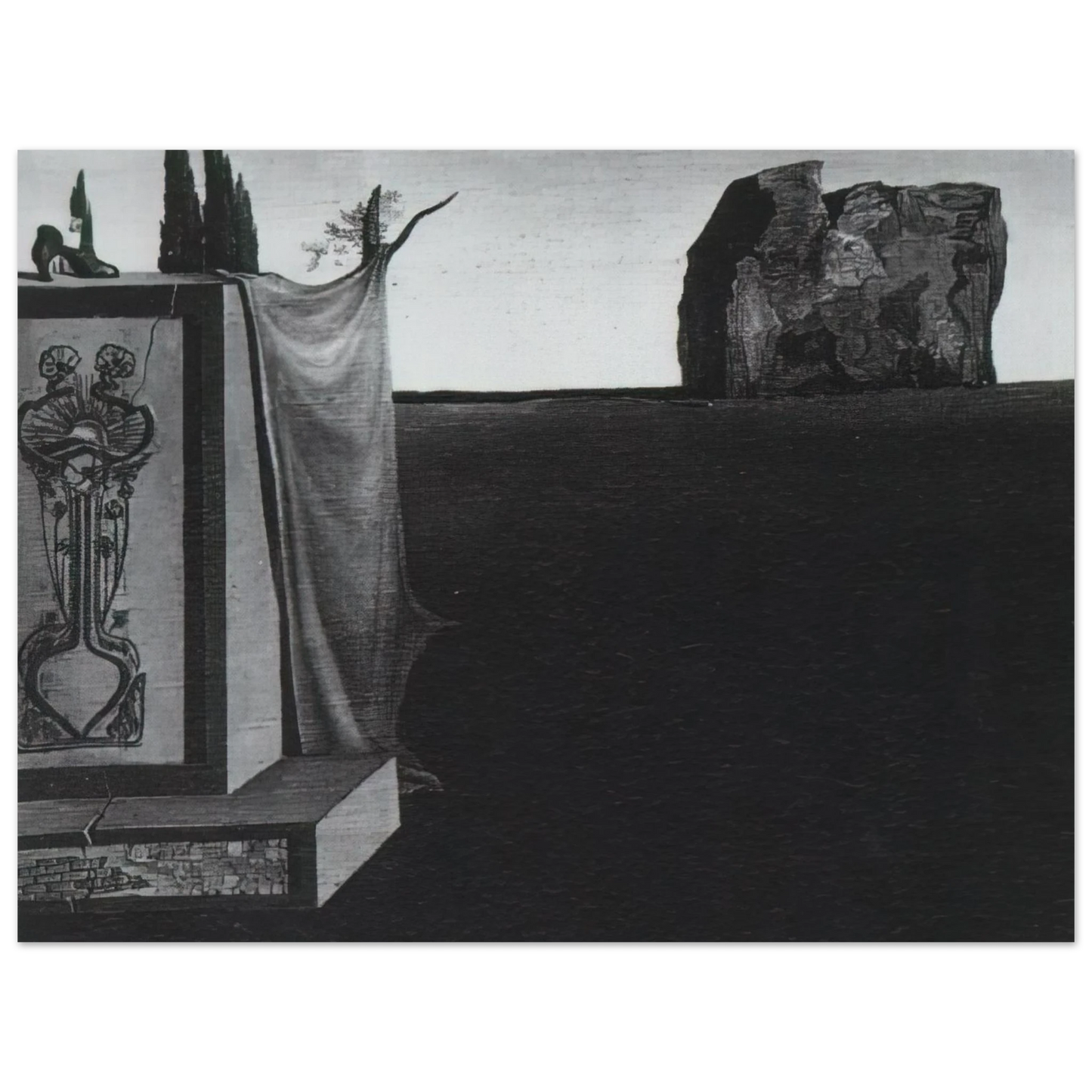Salvador Dali - LANDSCAPE  75x100 cm / 30x40inches Fine Art Poster