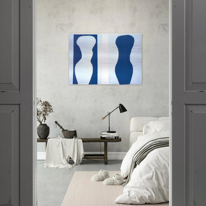 WHITE TORSO AND BLUE TORSO 1944 - Henri Matisse Brushed Aluminum Print - 70x100 cm / 28x40 inches | Henri Matisse Aluminum Print | Henri Matisse Prints