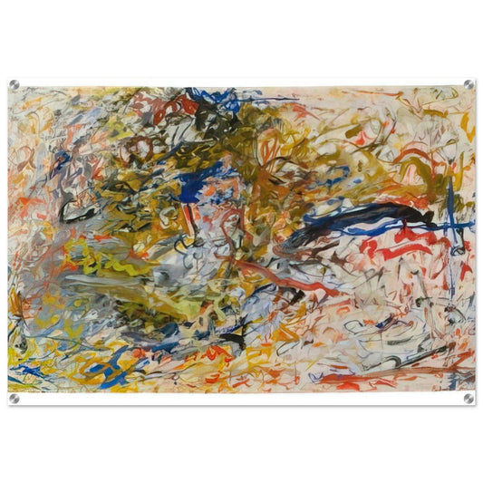 UNTITLED 1960 - Milton Resnick Acrylic Print - 70x100 cm / 28x40″ inches