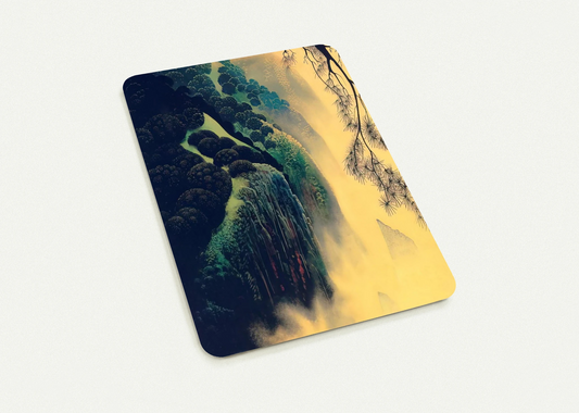 Jeweled Coast By Eyvind Earle Pack of 10 Post Cards | Eyvind Earle Post Cards | A6 (10.5 x 14.8 cm) - 4.1 x 5.8 inches