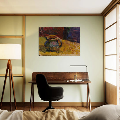 SMALL JAR 1899 - Henri Matisse Brushed Aluminum Print - 70x100 cm / 28x40 inches | Henri Matisse Aluminum Print | Henri Matisse Prints