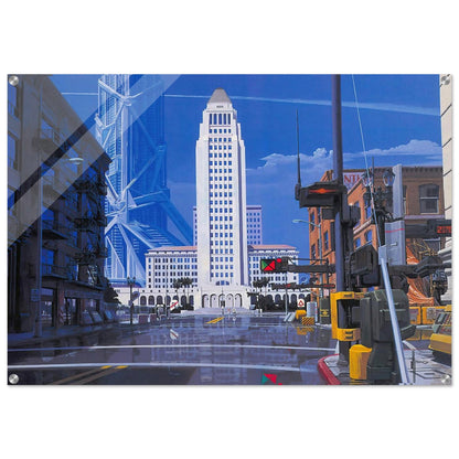 Syd Mead - Syd Mead Acrylic Print - 70x100 cm / 28x40″ inches | Syd Mead Wall Art | Syd Mead Prints