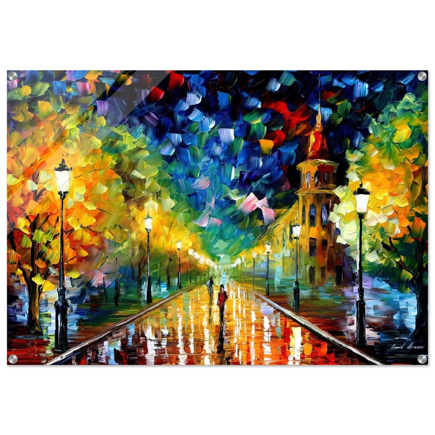 Leonid Afremov - Leonid Afremov Acrylic Print - 70x100 cm / 28x40″ inches | Leonid Afremov Wall Art | Leonid Afremov Prints