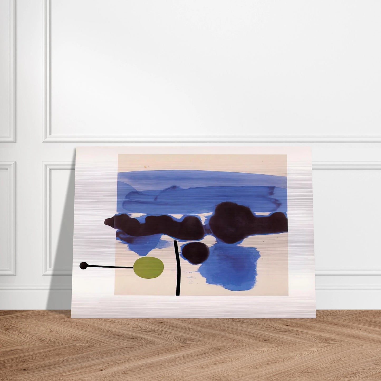 THE PASSION FLOWER 1986 - Victor Pasmore Brushed Aluminum Print - 70x100 cm / 28x40 inches | Victor Pasmore Aluminum Print | Victor Pasmore Prints