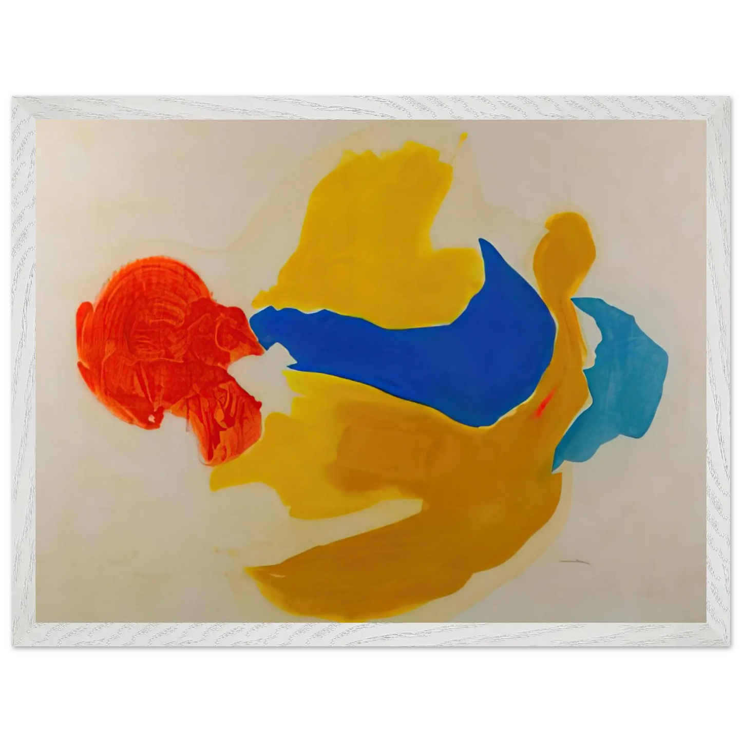 Helen Frankenthaler - Blue Jay - 1963  United States Wall art - 70x100 cm / 28x40 Inches - Fine Art Poster - -