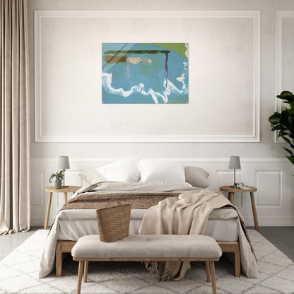 Skywriting - 1997 - Helen Frankenthaler Acrylic Print - 70x100 cm / 28x40″ inches