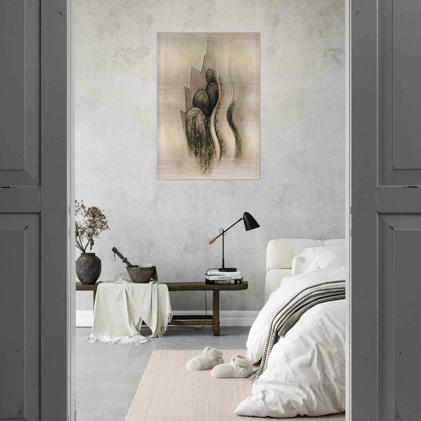 Drawing XIII - Georgia O'Keeffe Brushed Aluminum Print - 70x100 cm / 28x40 inches | Georgia O'Keeffe Aluminum Print | Georgia O'Keeffe Prints