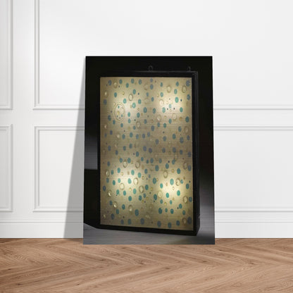 Reloj espacial - Kinetic Art - Gyula Kosice Brushed Aluminum Print - 70x100 cm / 28x40 inches | Gyula Kosice Aluminum Print | Gyula Kosice Prints