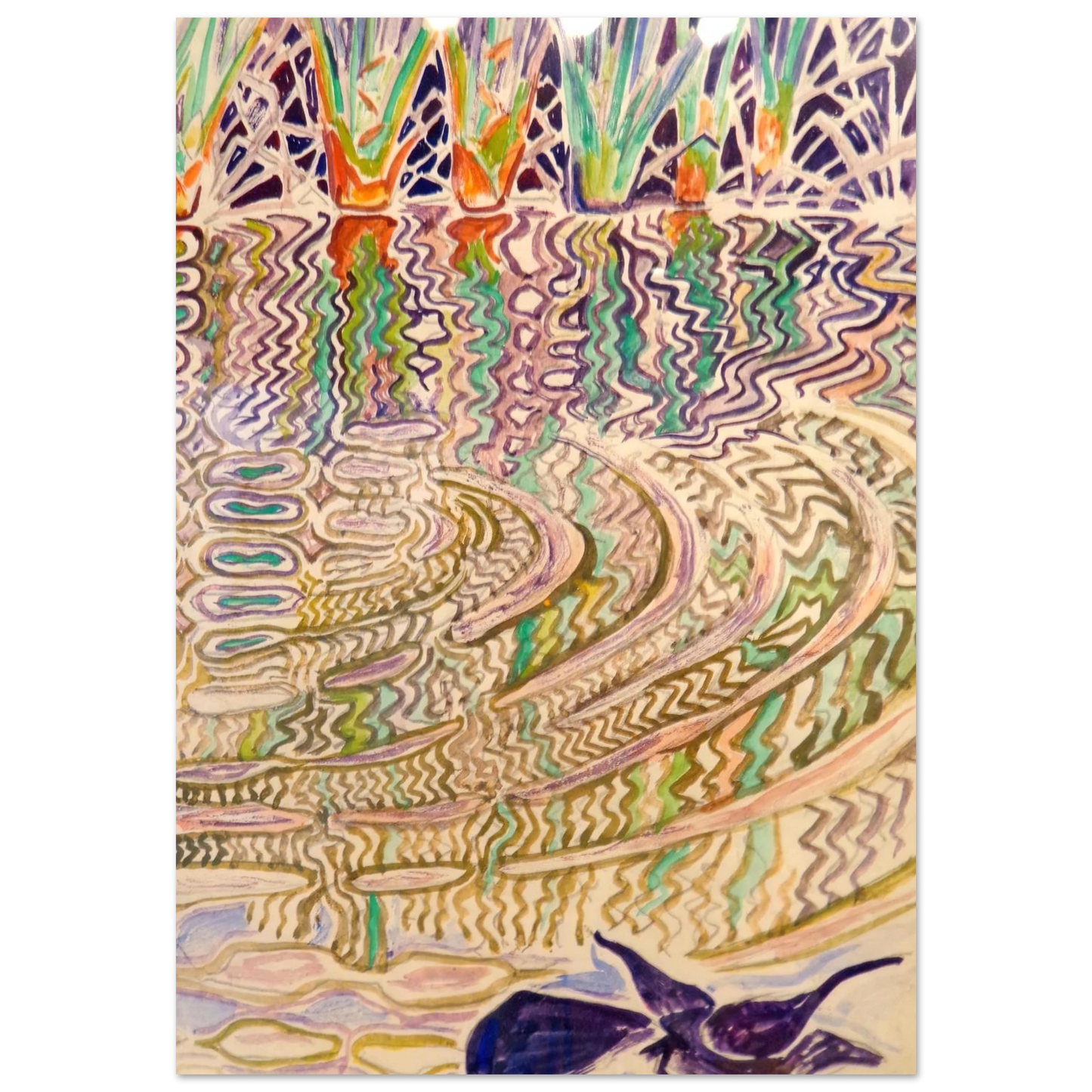 Walter Inglis Anderson - Walter Anderson Wall art - A3 (29.7 x 42  cm) - Fine Art Poster-canvas - -