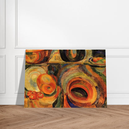 PORTUGESE STILL LIFE - Sonia Delaunay Brushed Aluminum Print - 70x100 cm / 28x40 inches | Sonia Delaunay Aluminum Print | Sonia Delaunay Prints
