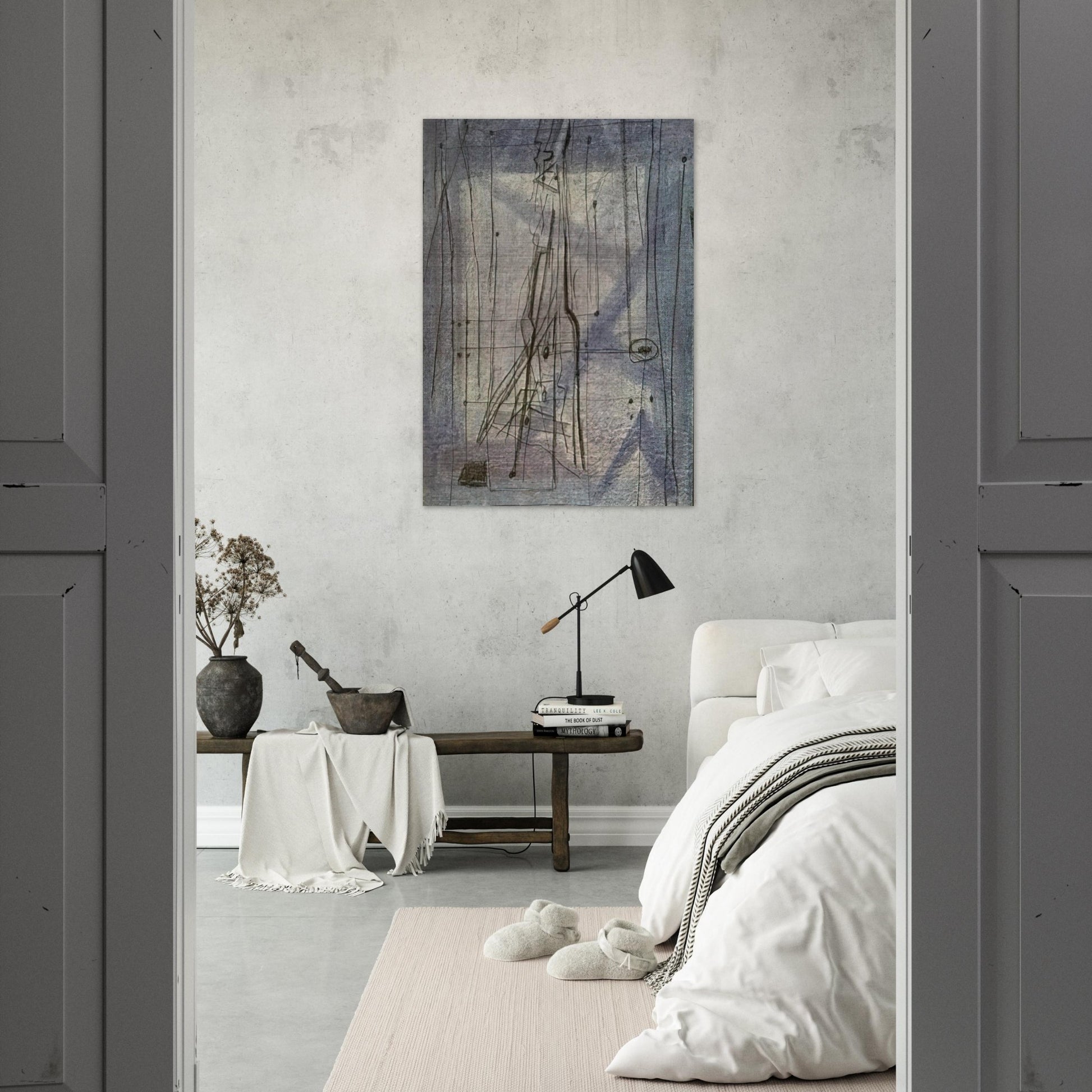 Diario - 1954 - Bice Lazzari Brushed Aluminum Print - 70x100 cm / 28x40 inches | Bice Lazzari Aluminum Print | Bice Lazzari Prints