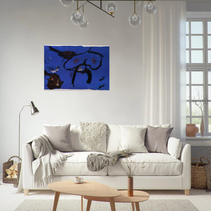 G-3 - 1982 - Emil Schumacher Brushed Aluminum Print - 70x100 cm / 28x40 inches | Emil Schumacher Aluminum Print | Emil Schumacher Prints
