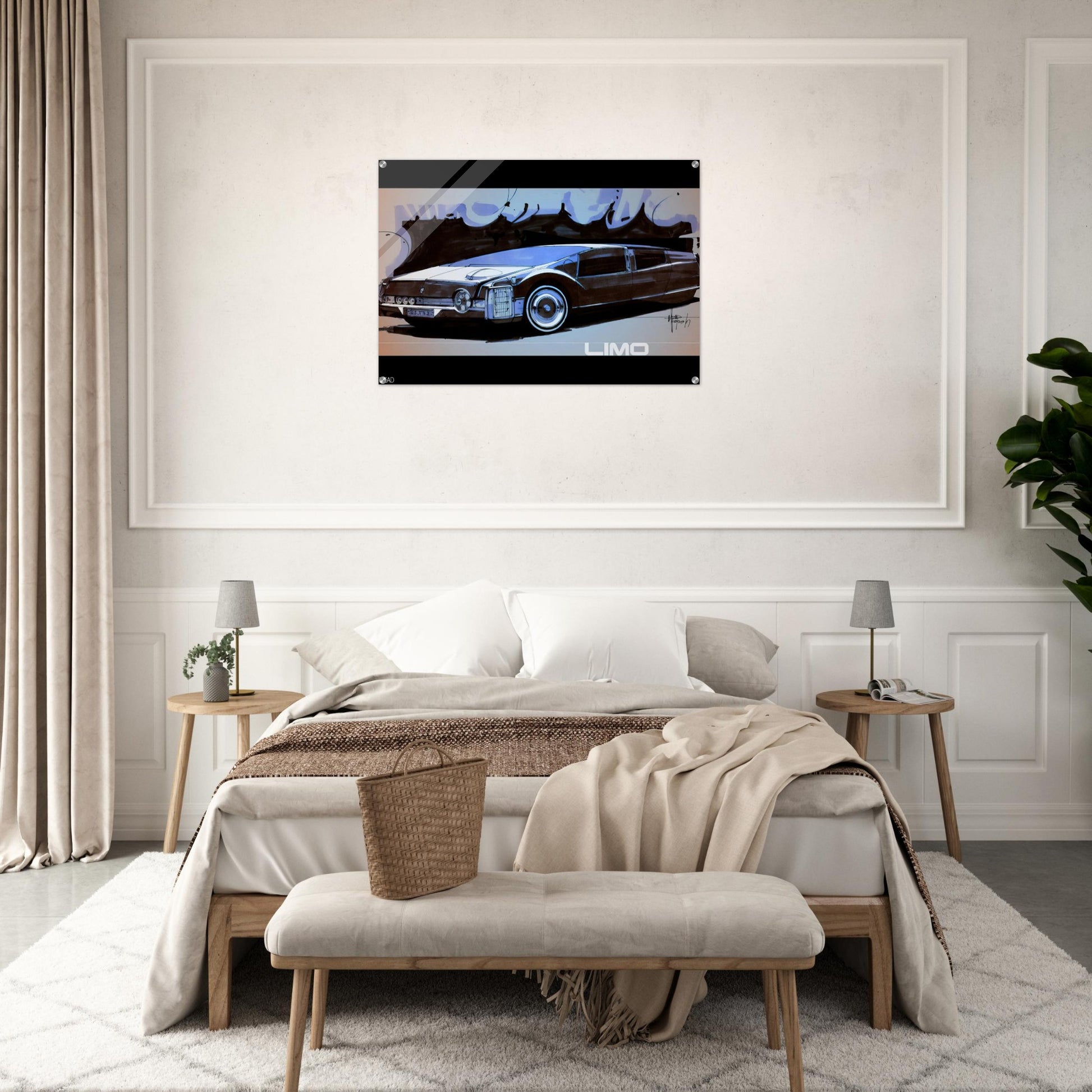 Syd Mead - Syd Mead Acrylic Print - 70x100 cm / 28x40″ inches
