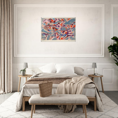 Early Spring - Alfred Manessier Acrylic Print - 70x100 cm / 28x40″ inches