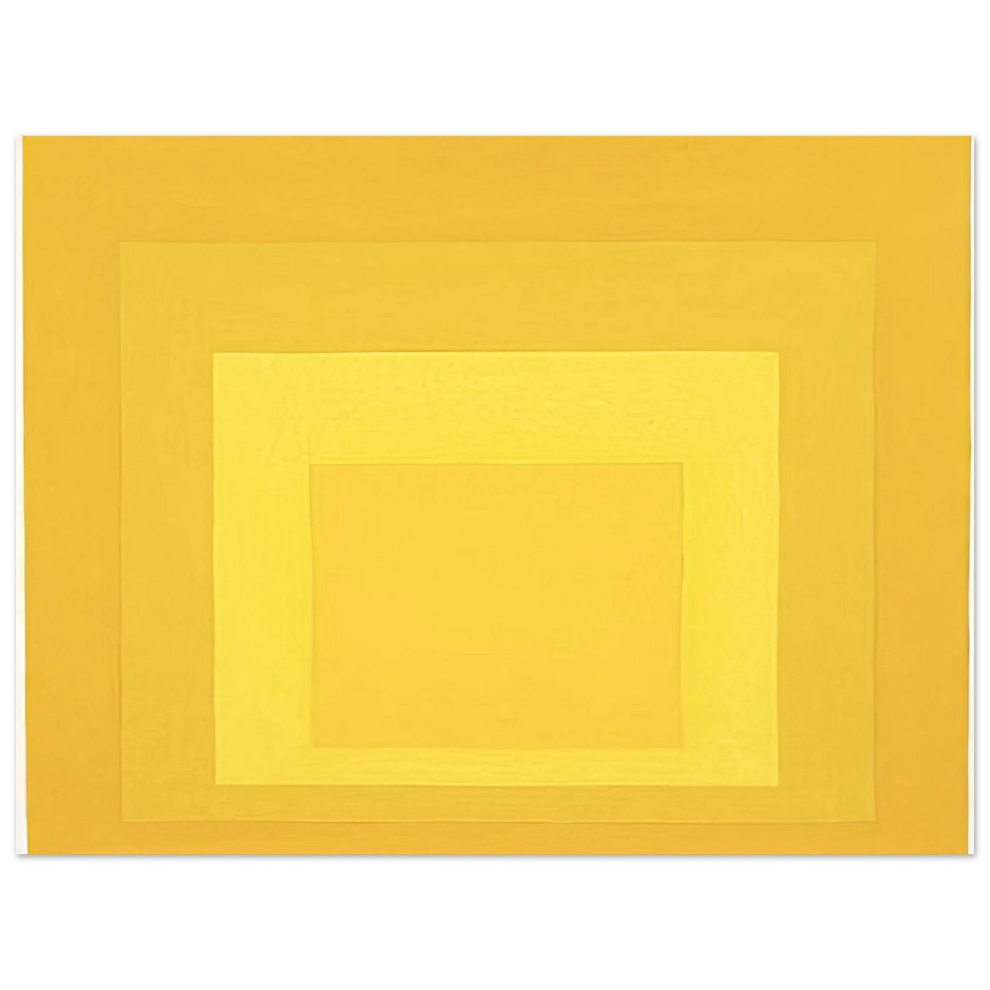 Josef Albers - HOMAGE TO THE SQUARE 1964  75x100 cm / 30x40inches Fine Art Poster