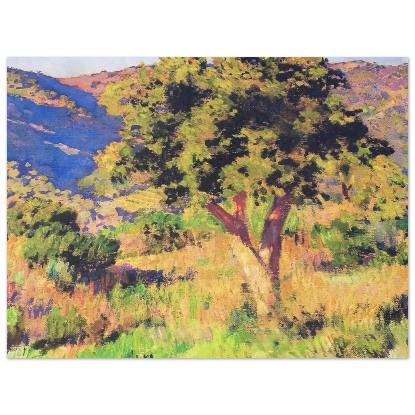 Theo van Rysselberghe - FUNDS OF ST CLAIR 1921  75x100 cm / 30x40inches Fine Art Poster