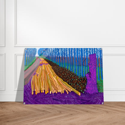 David Hockney - David Hockney Acrylic Print - 70x100 cm / 28x40″ inches | David Hockney Art | Artwork by David Hockney