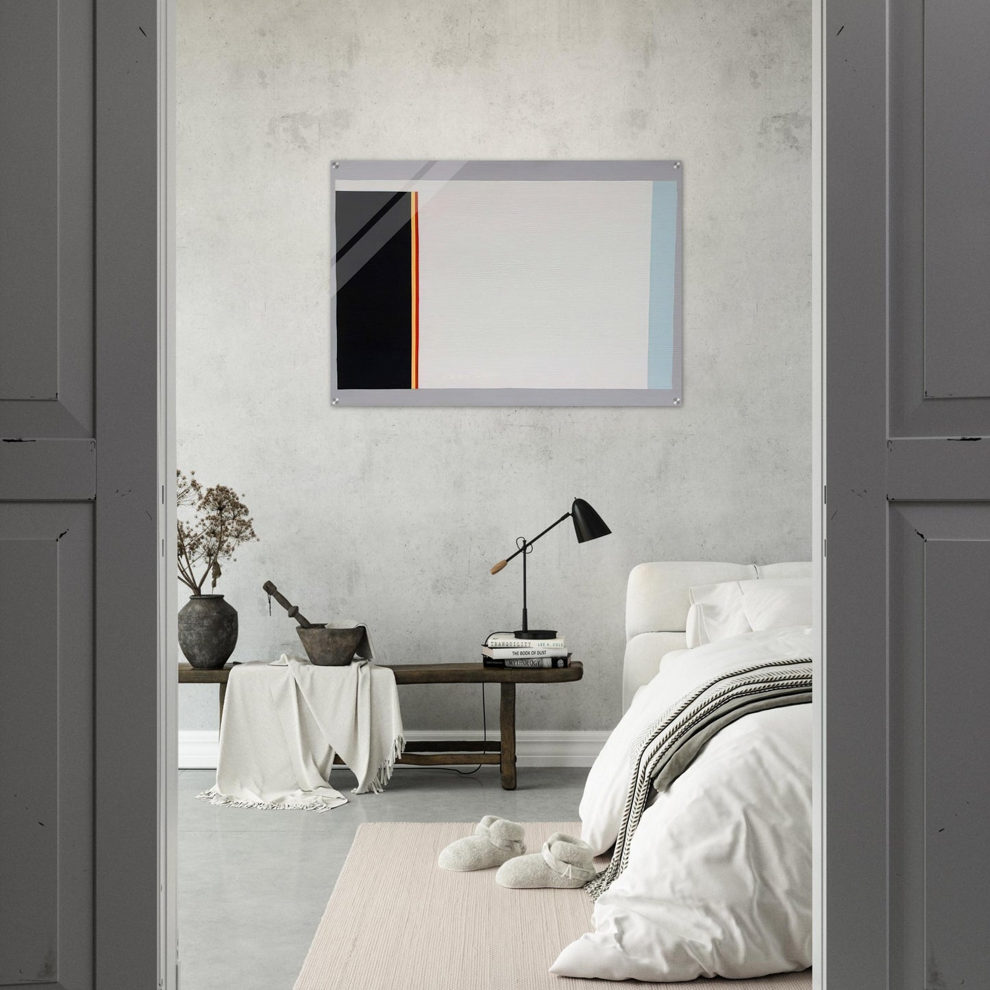 Untitled - 1983 - Gene Davis Acrylic Print - 70x100 cm / 28x40″ inches