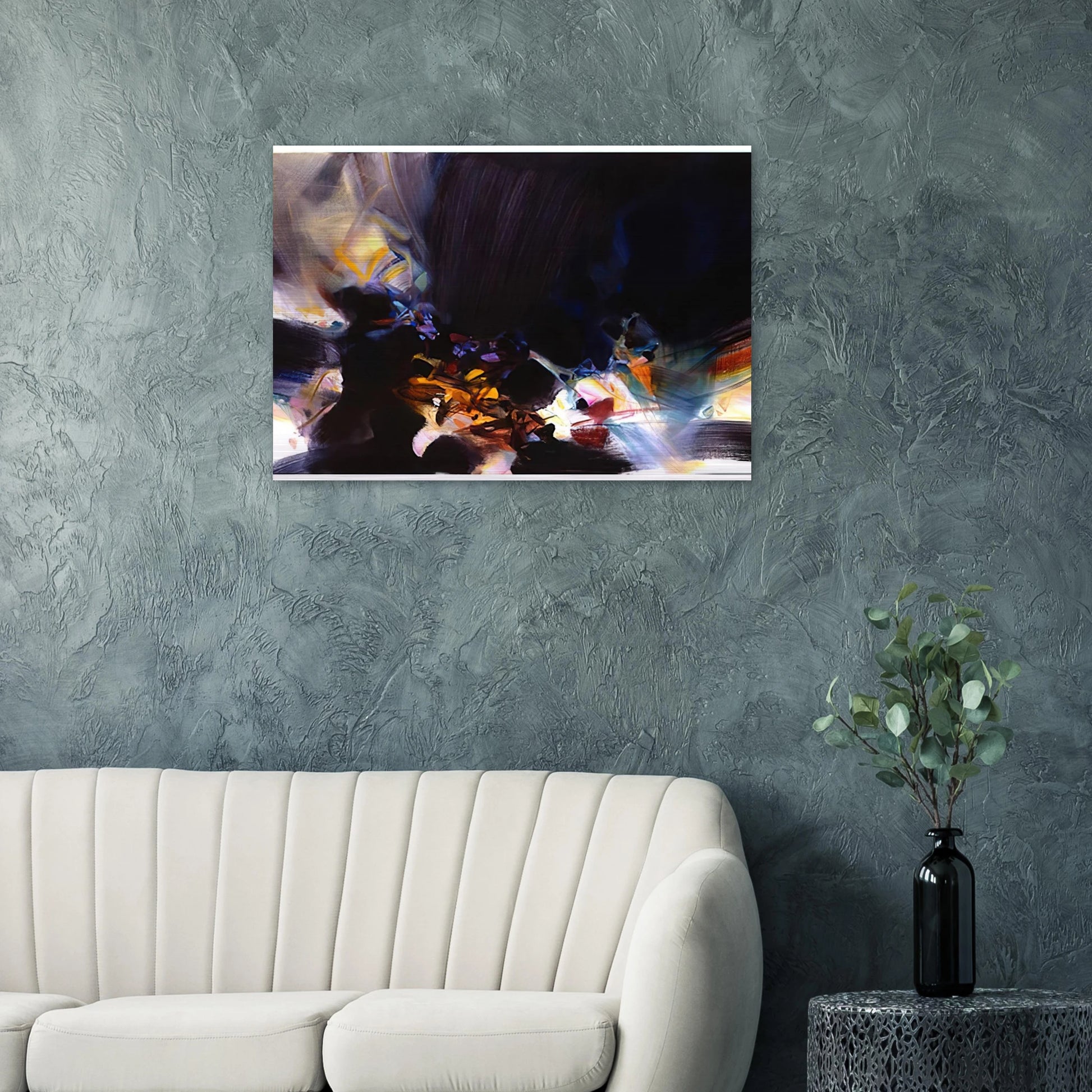 RITUELS 1996 - Chu teh Chun Brushed Aluminum Print - 70x100 cm / 28x40 inches | Chu teh Chun Aluminum Print | Chu teh Chun Prints