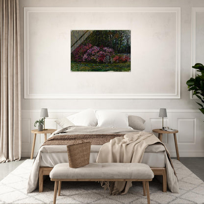 ALICIA S AZALEAS ON ST MARY S RIVER - Ivan Albright Acrylic Print - 70x100 cm / 28x40″ inches