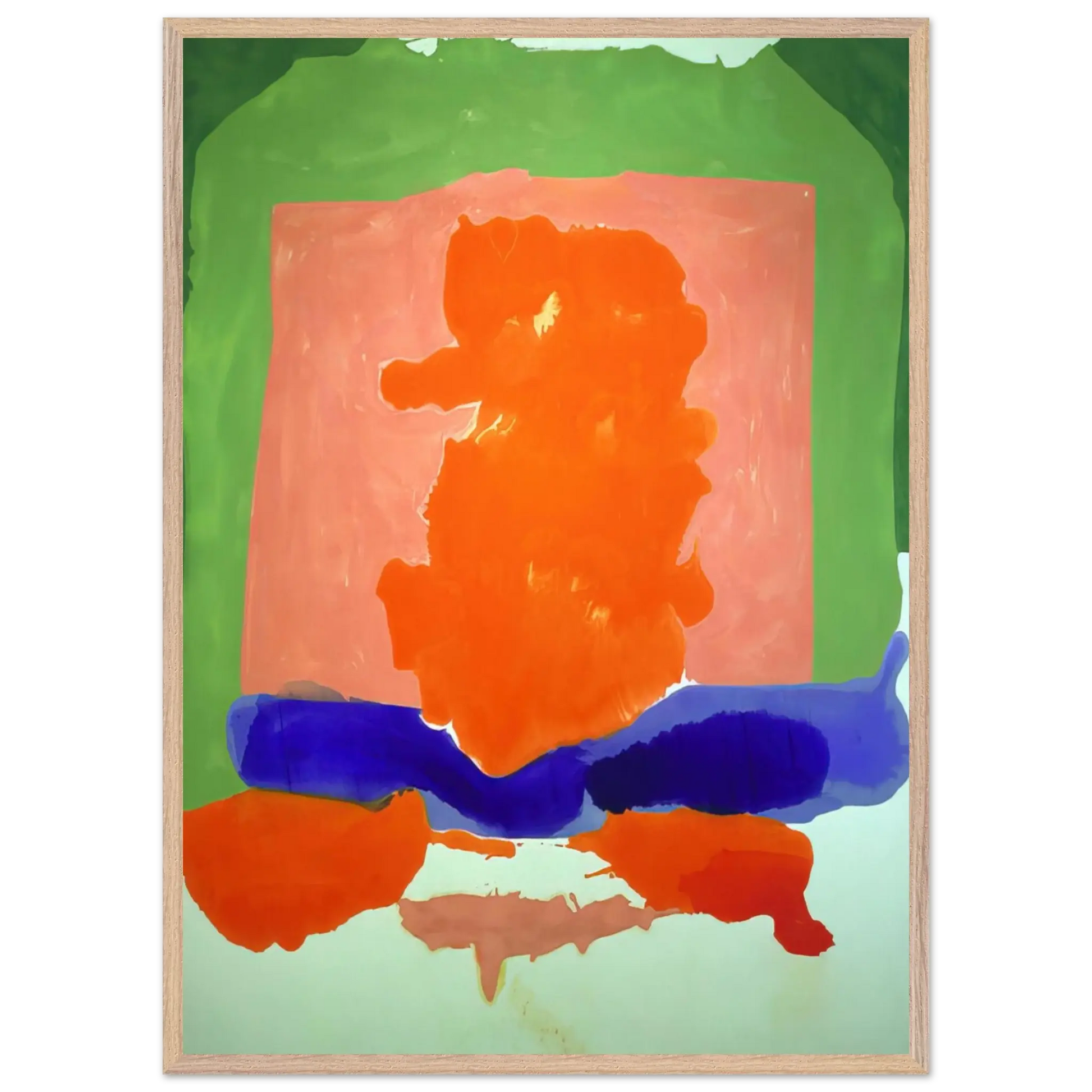 Helen Frankenthaler - Small s Paradise - 1964 Wall art - A2 (42 x 59.4  cm) - Fine Art Poster - -