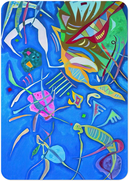 GROUPING 1937 By Wassily Kandinsky Pack of 10 Post Cards | Wassily Kandinsky Post Cards | A6 (10.5 x 14.8 cm) - 4.1 x 5.8 inches