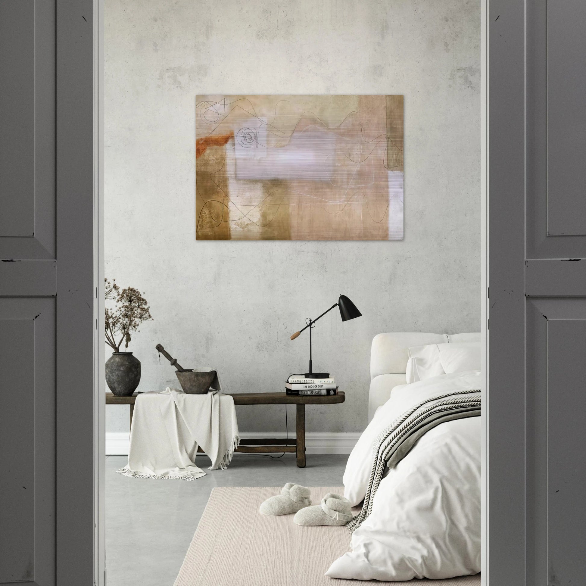 1932 painting - 1932 - Ben Nicholson Brushed Aluminum Print - 70x100 cm / 28x40 inches | Ben Nicholson Aluminum Print | Ben Nicholson Prints