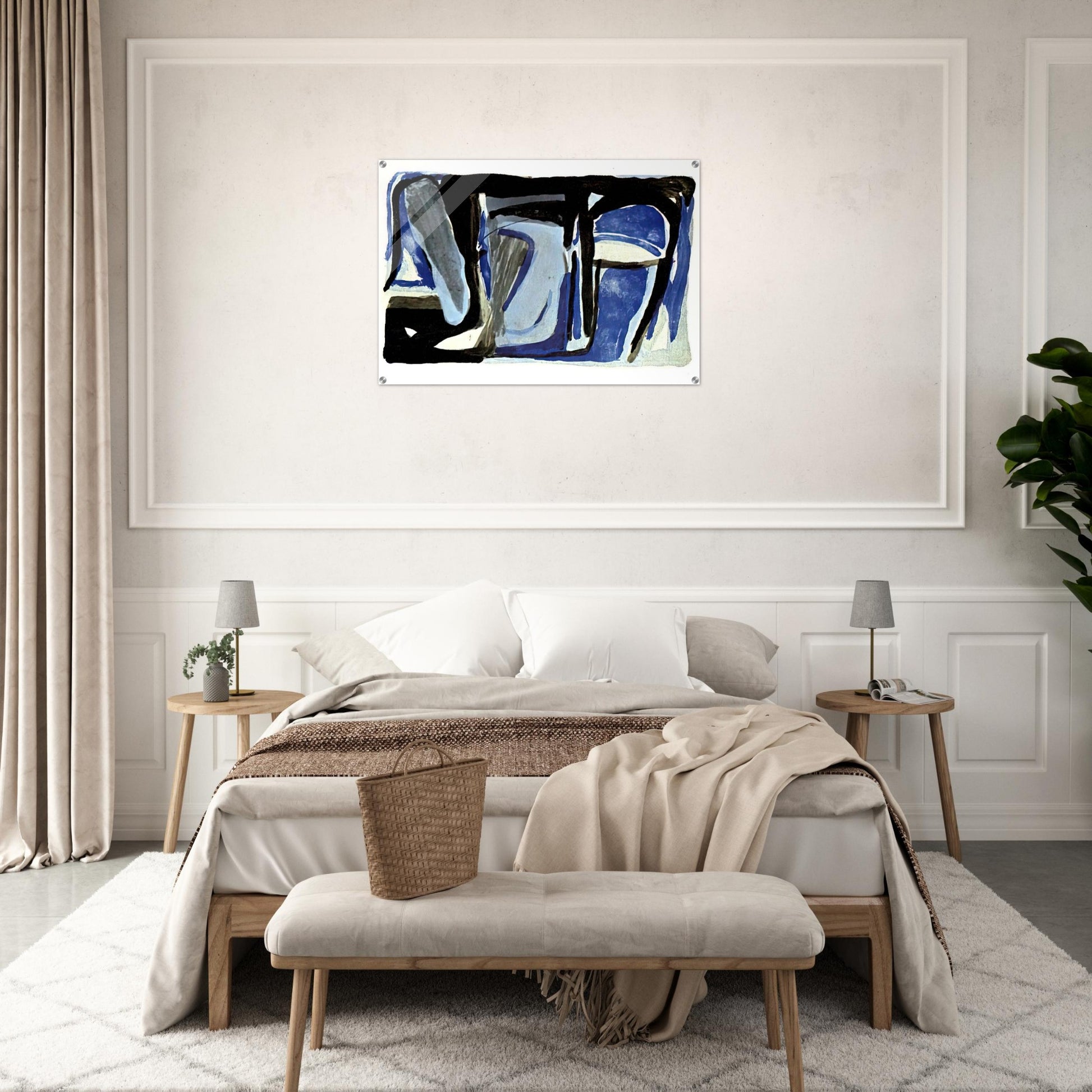 Souvenir Duthuit - 1975 - Bram van Velde Acrylic Print - 70x100 cm / 28x40″ inches
