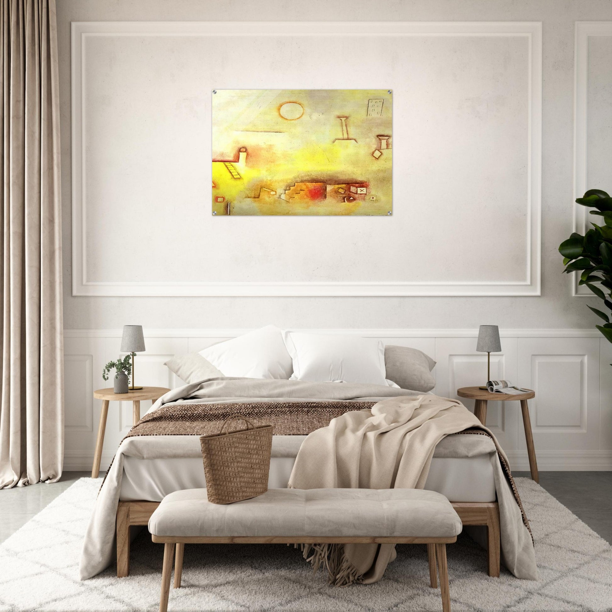 RECONSTRUCTING 1926 - Paul Klee Acrylic Print - 70x100 cm / 28x40″ inches
