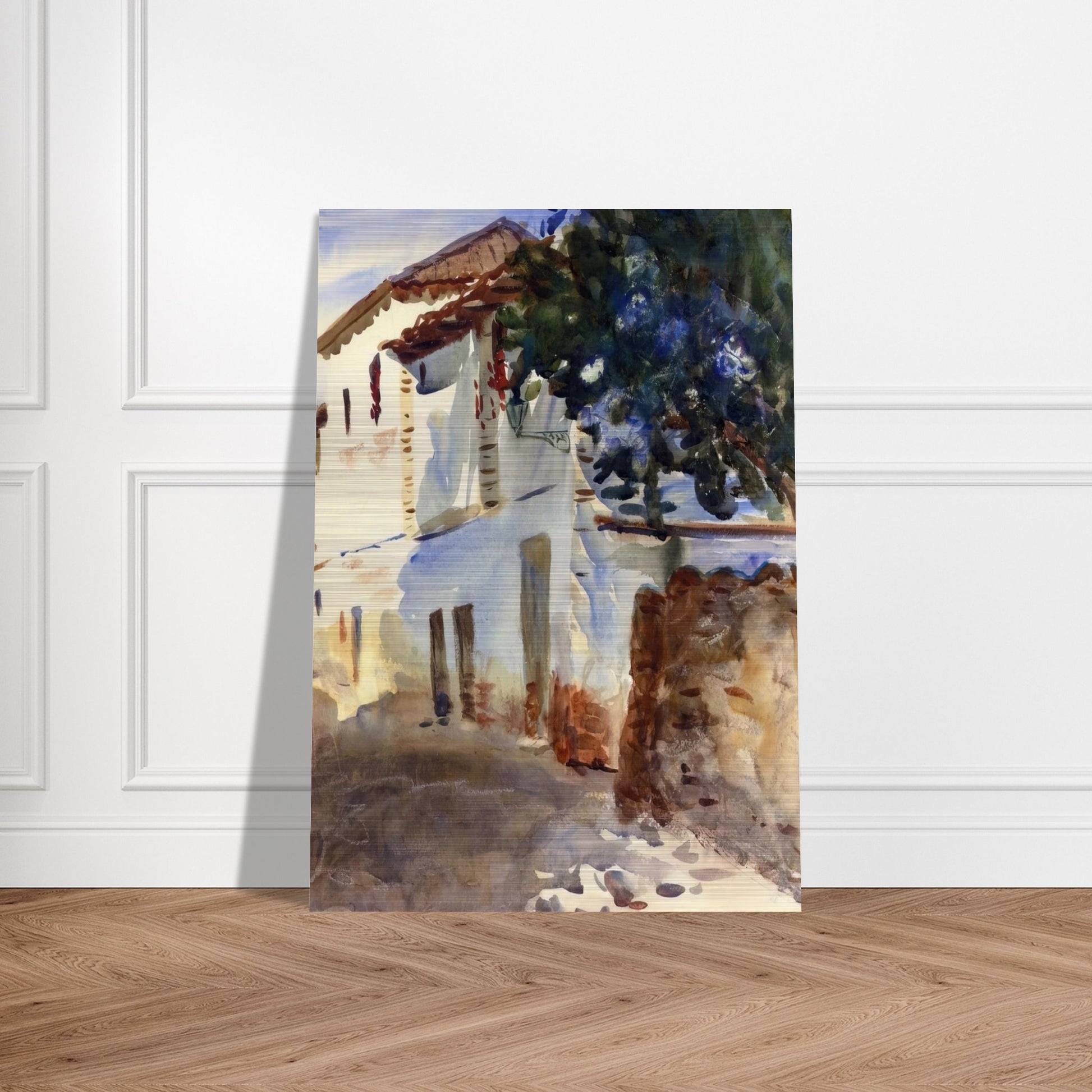 The White House - John Singer Sargent Brushed Aluminum Print - 70x100 cm / 28x40 inches | John Singer Sargent Aluminum Print | John Singer Sargent Prints