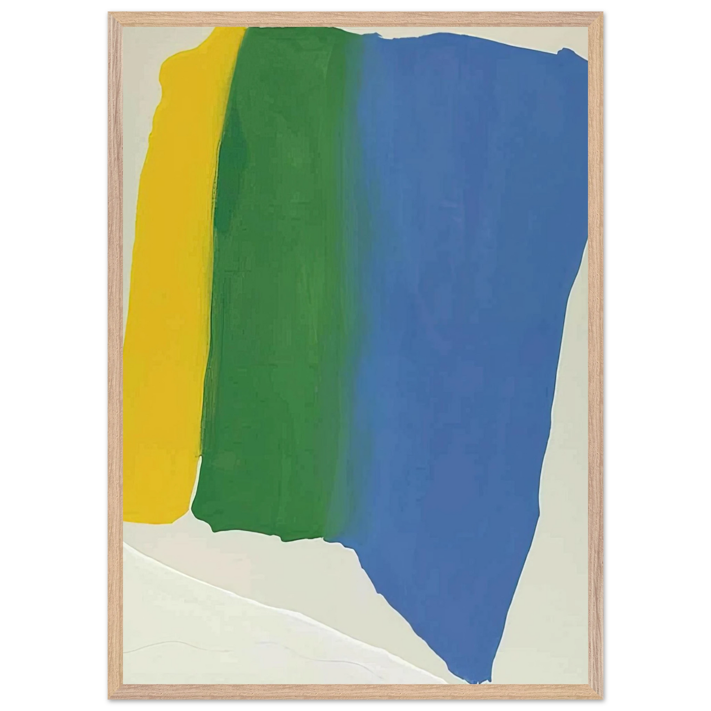 Helen Frankenthaler - Summer Insignia - 1969 Wall art - 27x35 cm / 11x14 inches - Fine Art Poster-canvas - -
