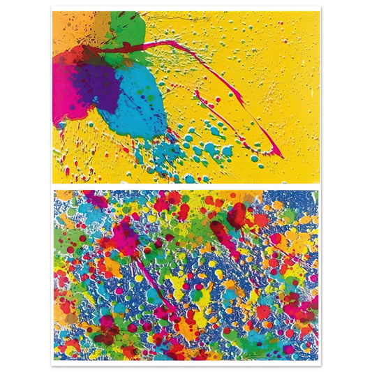 Walasse Ting - Morning Series - 1974  75x100 cm / 30x40inches Fine Art Poster