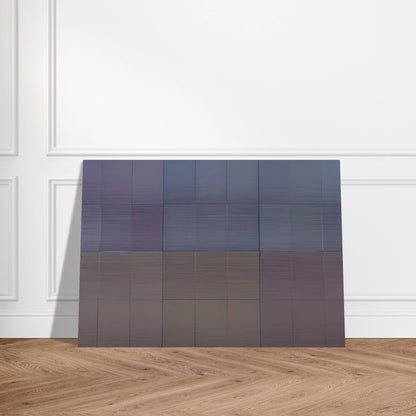 Microchromie, gris puissance [6] - Fernand Leduc Brushed Aluminum Print - 70x100 cm / 28x40 inches | Fernand Leduc Aluminum Print | Fernand Leduc Prints