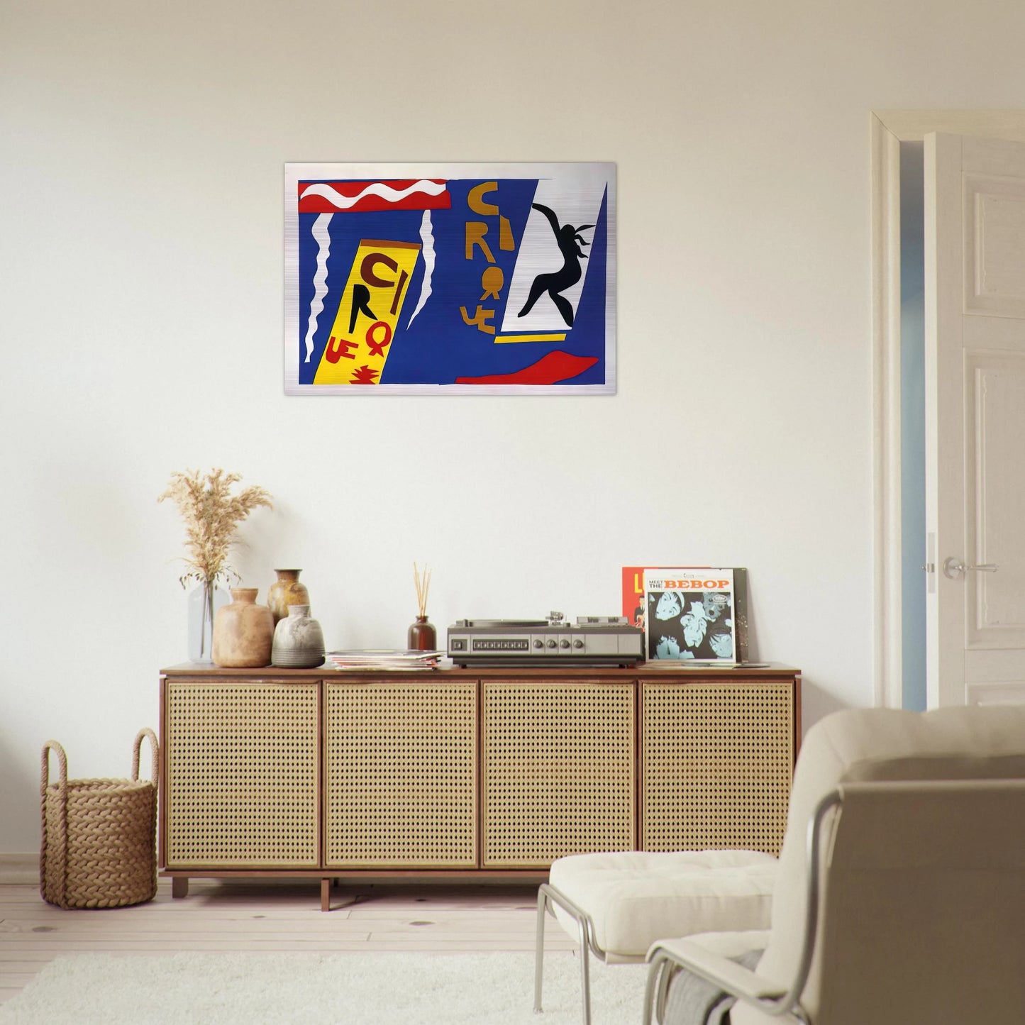 THE CIRCUS 1947 - Henri Matisse Brushed Aluminum Print - 70x100 cm / 28x40 inches | Henri Matisse Aluminum Print | Henri Matisse Prints