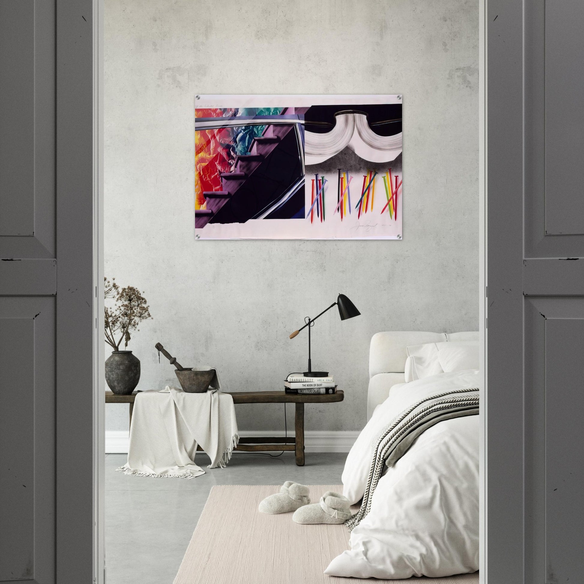 Off the Continental Divide - James Rosenquist Acrylic Print - 70x100 cm / 28x40″ inches | James Rosenquist Wall Art | James Rosenquist Prints