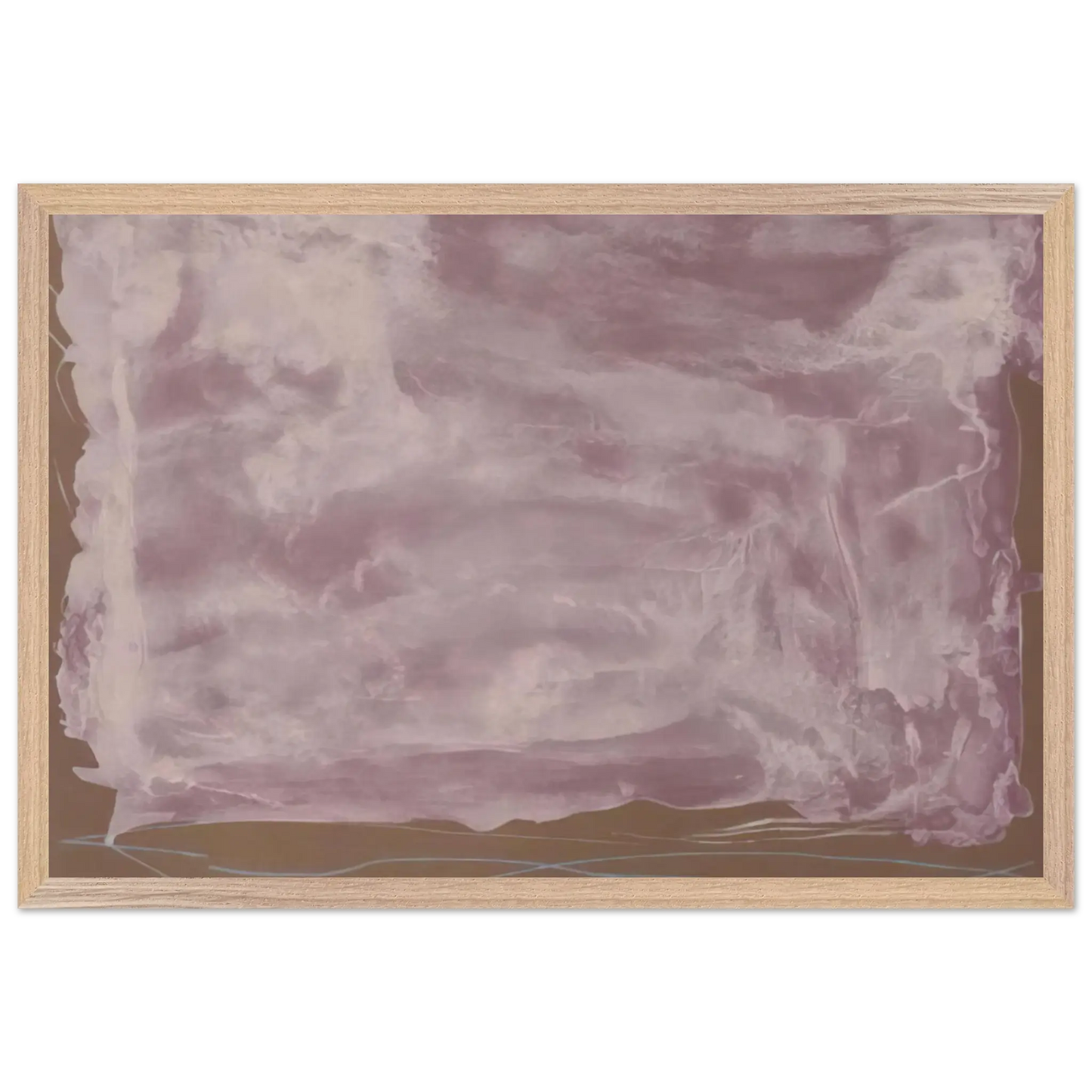 Helen Frankenthaler - Soho Dreams - 1987 Wall art - 15x20 cm / 6x8 Inches - Premium Wooden Framed Poster With Fine Art Paper - Black frame